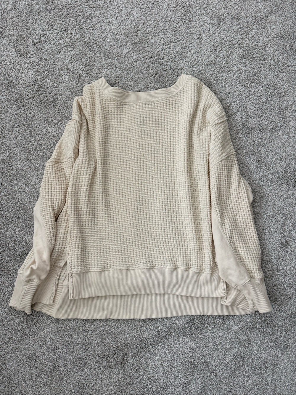 AE Big Hug Waffle Crew Neck
Sweatshirt - Picture 3 of 5